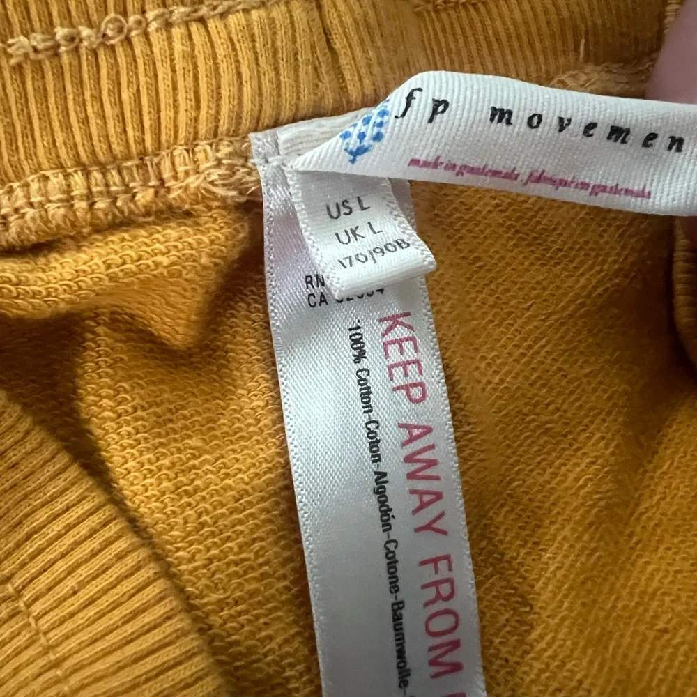 Free people Women's Mustard Shorts - Picture 3 of 5